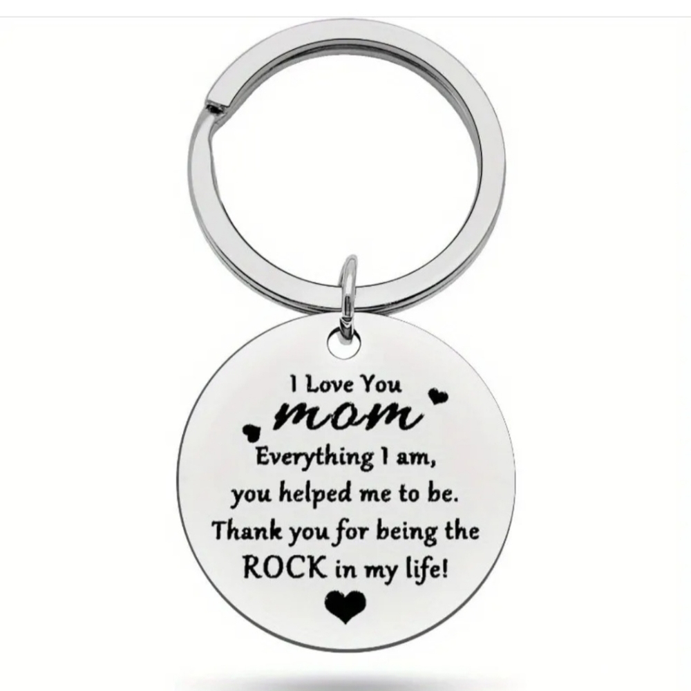 New I Love You Mom Keychain